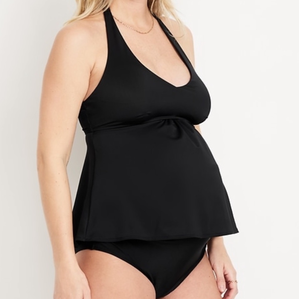 Old Navy Maternity Halter Tankini Swim Top